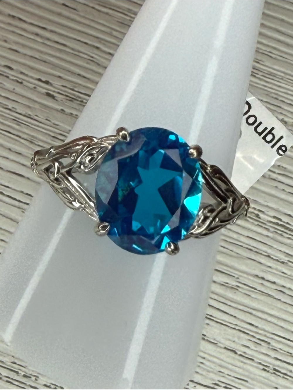Genuine Caribbean Quartz Ring